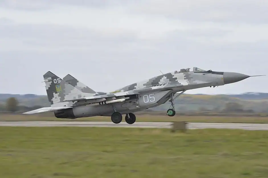 MiG-29 aircraft from Poland