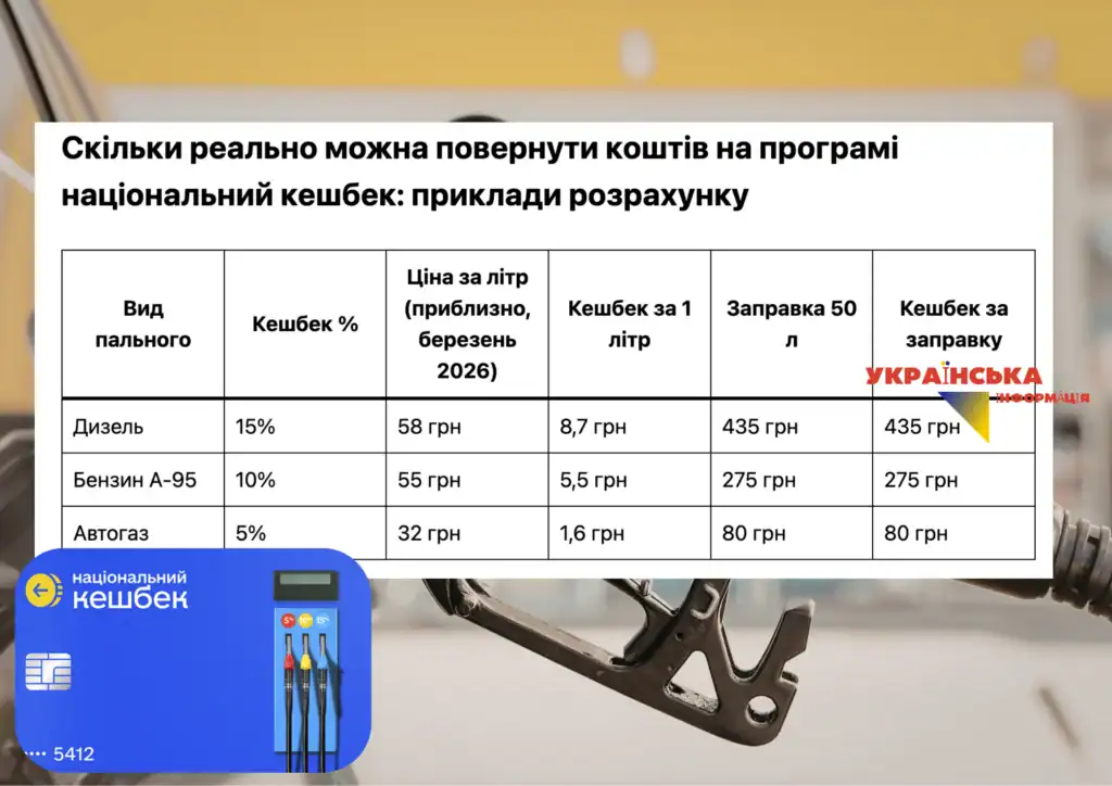 Скільки реально можна повернути коштів на програмі національний кешбек: приклади розрахунку
