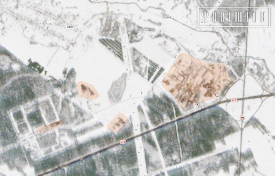 Військові містечка та бази білорусії біля київської області
