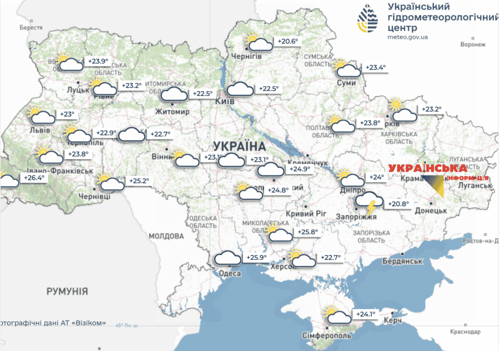 прогноз погоди у києві на червень 2026 року